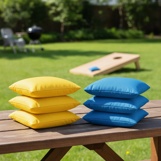 Set of 8 Premium Cornhole Bags – Regulation Size & Weight, All-Weather