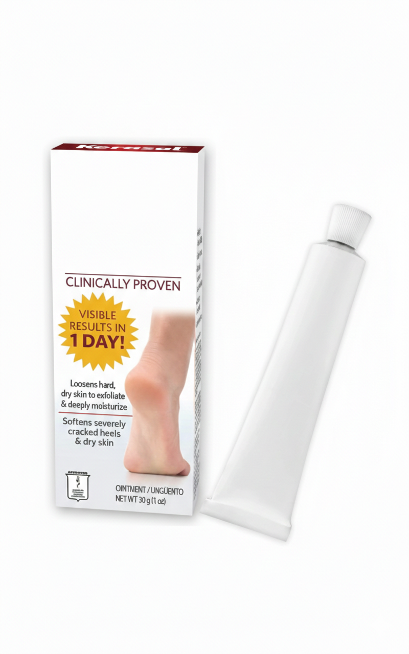 Intensive Foot Repair Cream – Deep Moisturizing Treatment for Dry, Cracked Feet – 1 oz