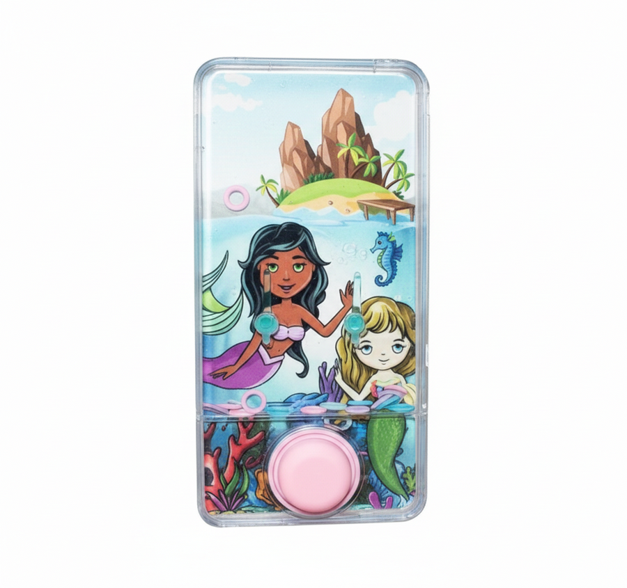 My Phone Water Game Mermaid Design Water Ring Toss Toy for Kids
