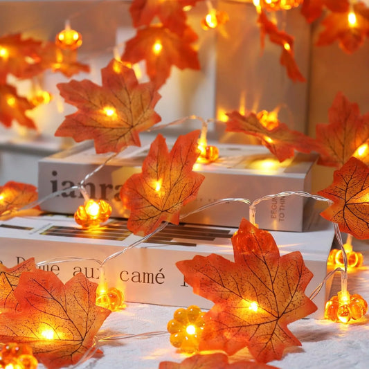 AutumnGlow Leaf String
