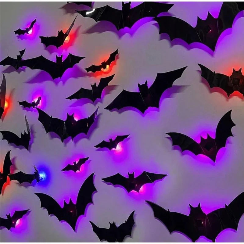 3D Bat Night Light