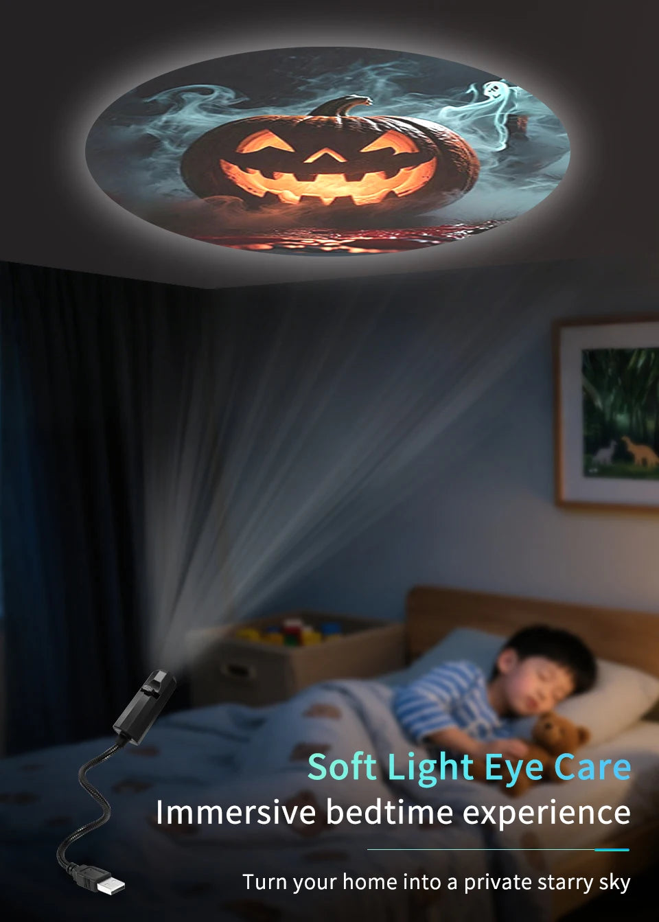 USB Christmas LED Projector