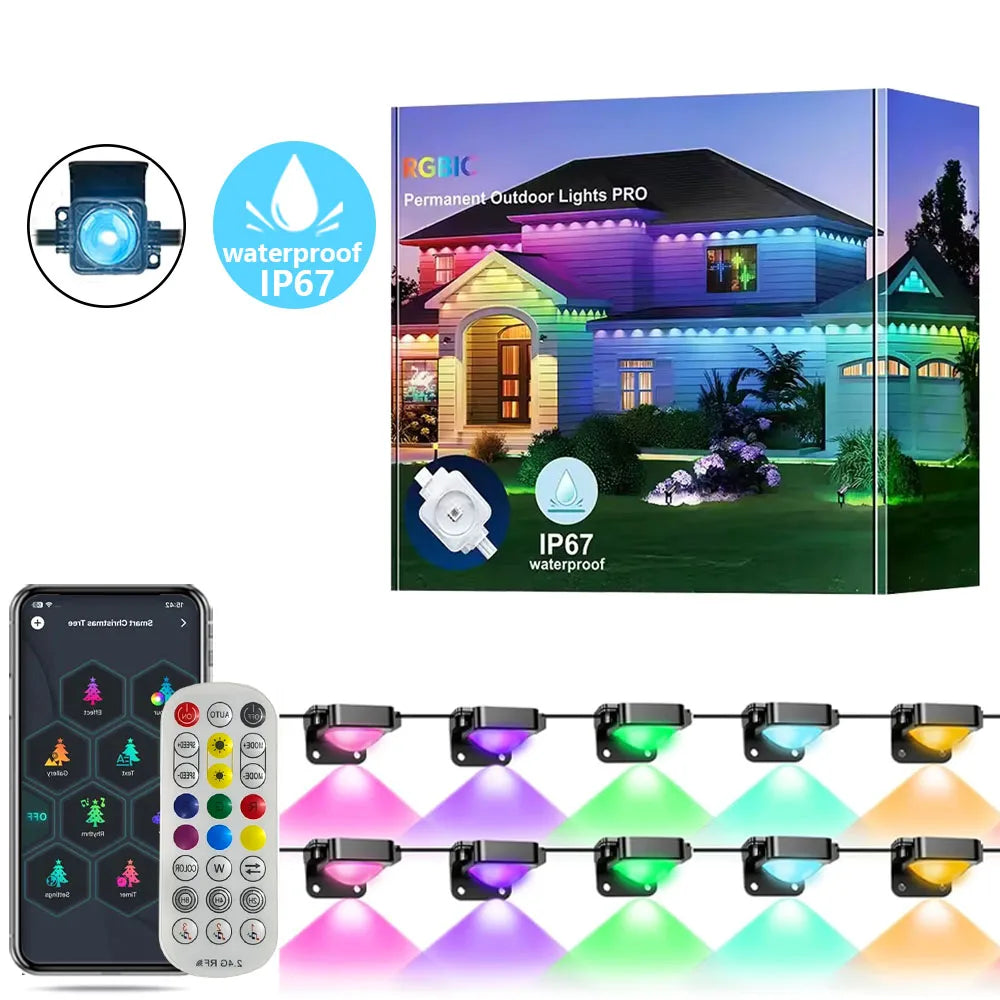 Smart Outdoor Lights 30M