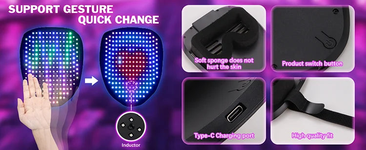FlexiFace LED Mask