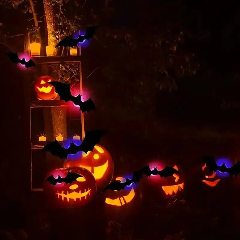 3D Bat Night Light