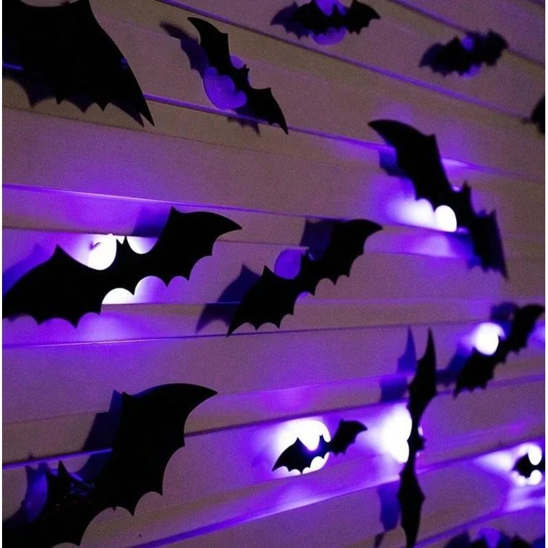 3D Bat Night Light