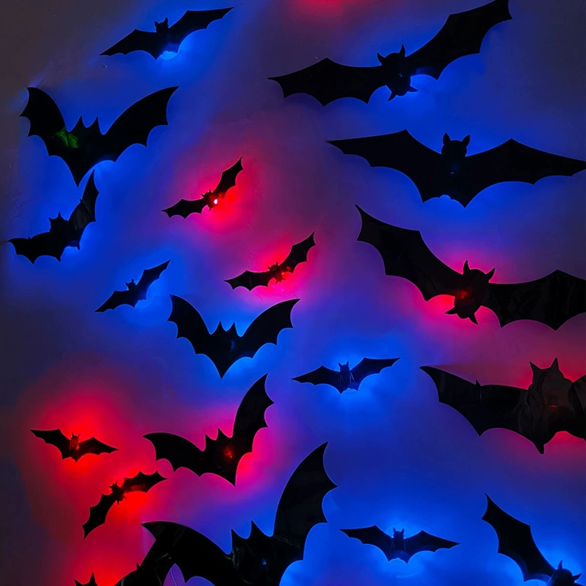 3D Bat Night Light