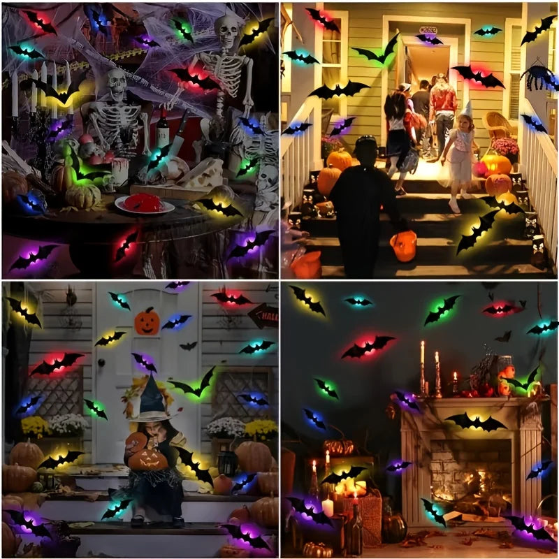 3D Bat Night Light