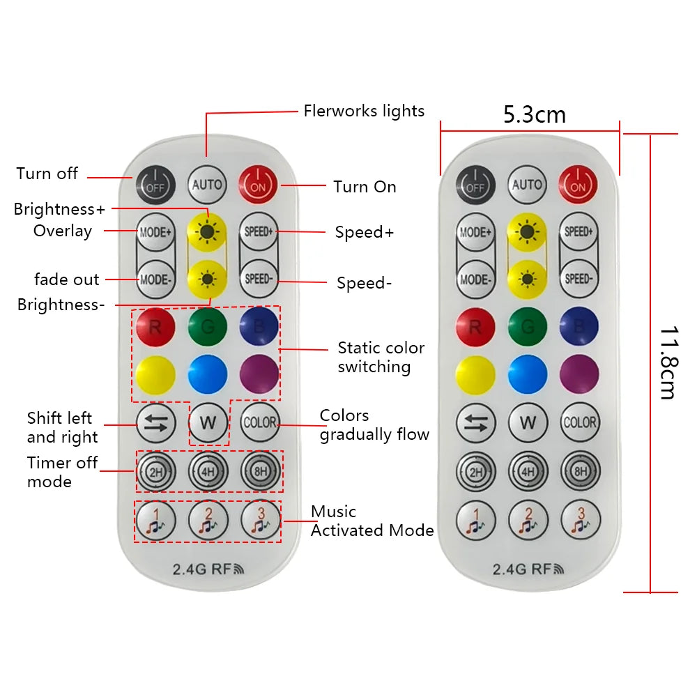 Smart Outdoor Lights 30M