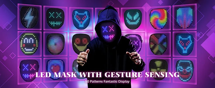 FlexiFace LED Mask