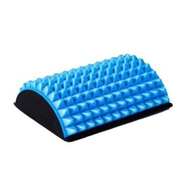 Back Stretcher with Massage Spikes, Orthopedic Lumbar Support Device, Traction