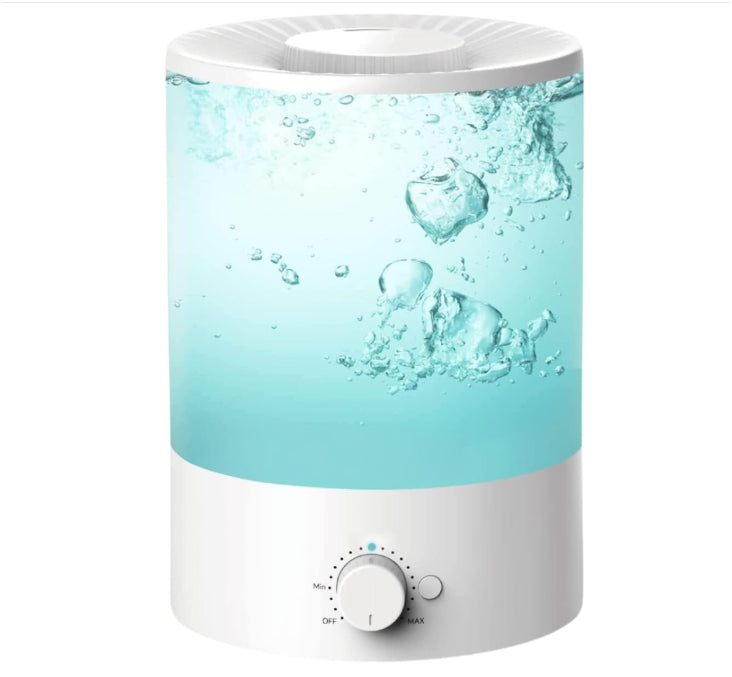 3.5L Ultrasonic Humidifier with Night Light & Auto Shut-Off
