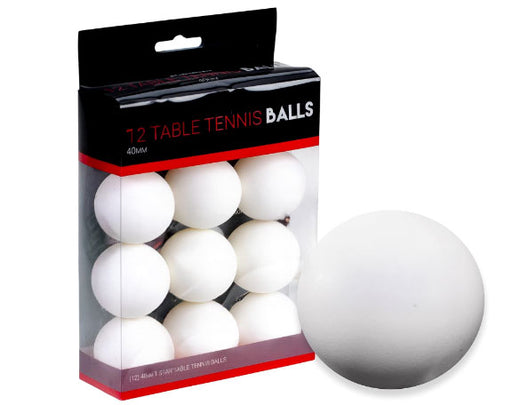 1-Star Table Tennis Balls, 40 mm Ping Pong Balls, Pack of 12 for Practice & Recreation