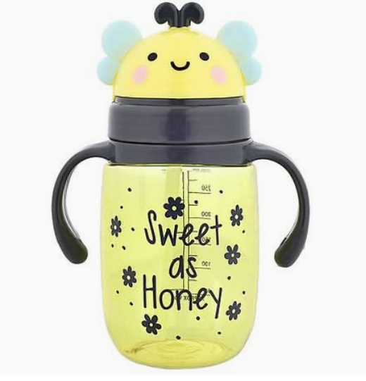 Festive Voice Sippy Cup – 12.5 fl oz Spill-Resistant Training Cup for Toddlers