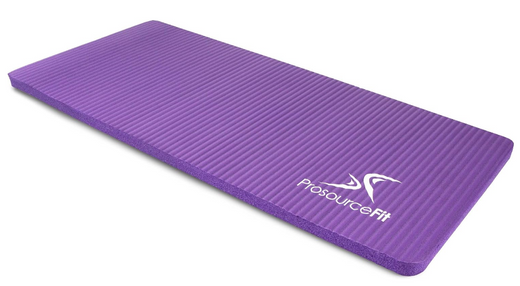 Extra Thick Yoga Knee Pad & Elbow Cushion 15mm (5/8”) – Pain-Free Joint Support for Yoga, Pilates, & Floor Workouts, Fits Standard Mats