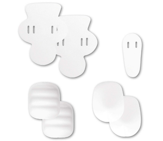 Youth Slots Pad Set – 7-Piece White Protective Gear for Kids, Adjustable & Comfortable Sports Safety Equipment