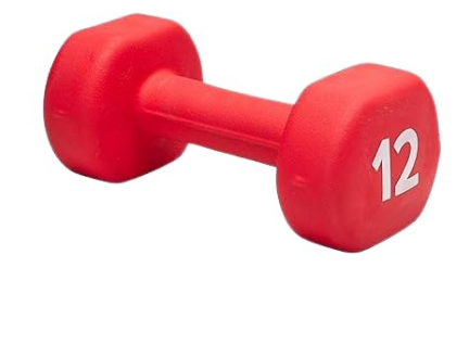 Neoprene Single Hand Dumbbell – Free Weight for Home Gym, Strength Training, Aerobics & Full-Body Workouts
