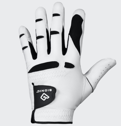 Men’s Premium Golf Glove - large, StableGrip with NaturalFit 2.0 Design, Dual Expansion Thumb, Cabretta Leather