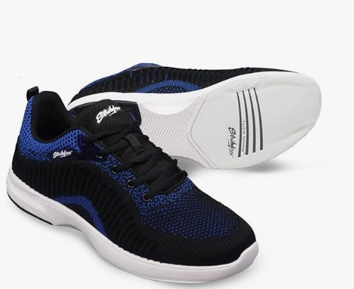 Men’s Bowling Shoes – Size 13, Comfortable Lightweight Indoor Bowling Footwear for Smooth Glide and Performance