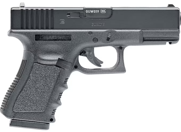 CO2 Powered .177 Caliber BB Air Pistol – Steel BB Shooter, 12g Cartridge