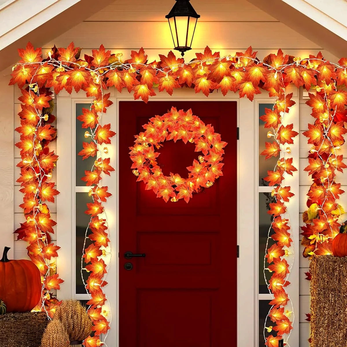 AutumnGlow Leaf String