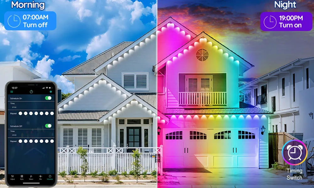 Smart Outdoor Lights 30M