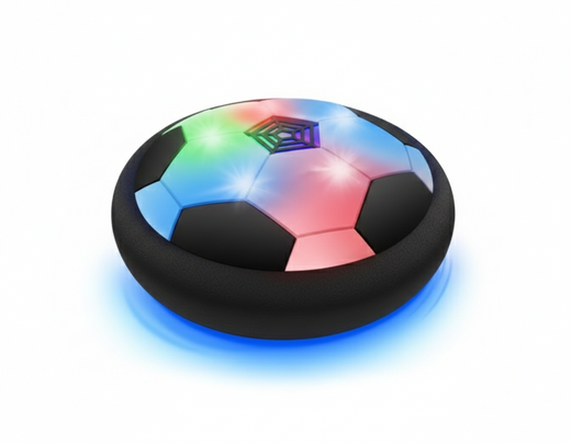 Toyk Boy Toys LED Soccer Ball Air Power Training Ball for Indoor & Outdoor Play Soccer Gift for Kids Ages 3–12