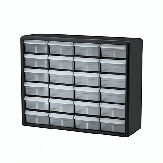 Plastic Drawer Storage Cabinet – 16 Drawers for Home, Office, and Organizing Supplies
