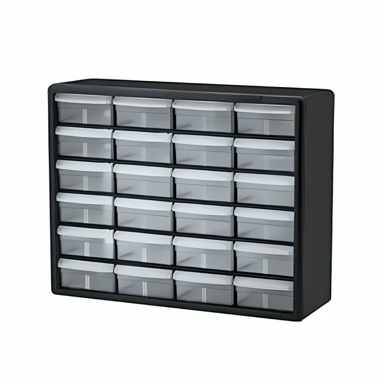 Plastic Drawer Storage Cabinet – 16 Drawers for Home, Office, and Organizing Supplies