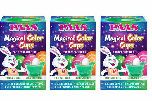 Magic Colorful Egg Decorating Kit – 3-Pack – Fun DIY Easter Egg Craft Set for Kids and Families