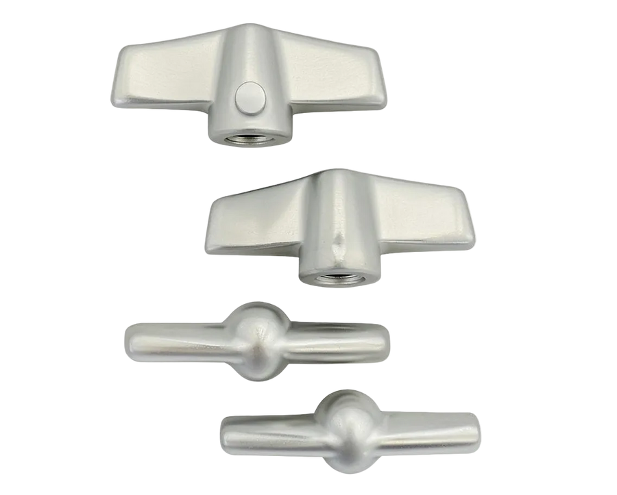 White Butterfly Window Crank Handle – Replacement Casement Window Hardware
