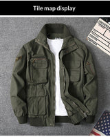 Men's Thick Camouflage Work Jacket
