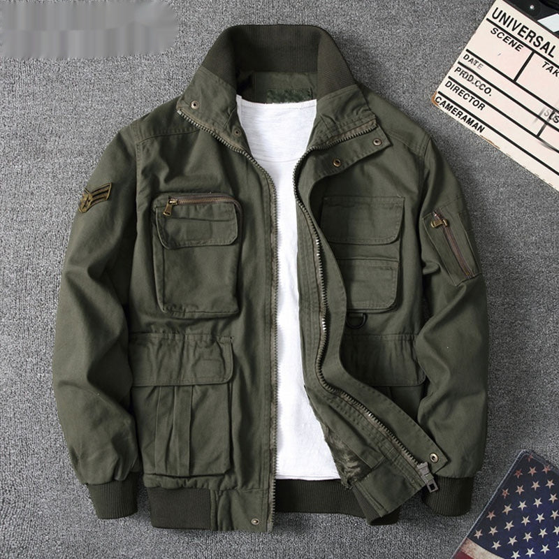 Men's Thick Camouflage Work Jacket