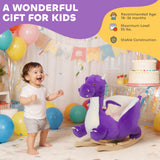 Toddler Plush Dragon Rocker with Sound – Purple – product image 7