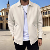 Men's Relaxed-Fit Pocket Zip-Up Jacket