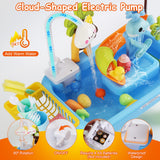 3-in-1 Kids Play Sink & Water Table with Fishing Game – product image 4
