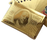 Gold-Tone Plastic Playing Cards – product image 7