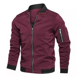 Men's Plus-Size Lightweight Bomber Jacket