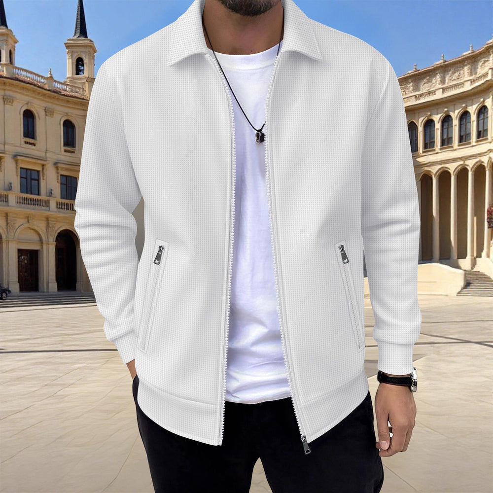 Men's Relaxed-Fit Pocket Zip-Up Jacket