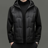 Men's Lightweight Hooded Duck Down Jacket