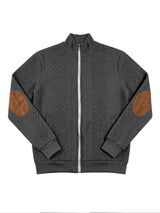 Men's Retro Diamond-Quilted Jacket