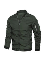 Men's Plus-Size Lightweight Bomber Jacket