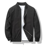 Men's Solid-Color Patch-Pocket Casual Jacket