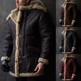 Men's Thick Faux Fur Winter Jacket