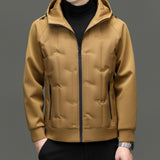Men's Lightweight Hooded Duck Down Jacket