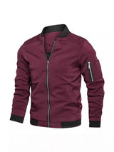 Men's Plus-Size Lightweight Bomber Jacket