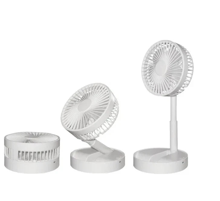 12″ Collapsible Cordless Fan – USB & Battery Powered, 2-Speed